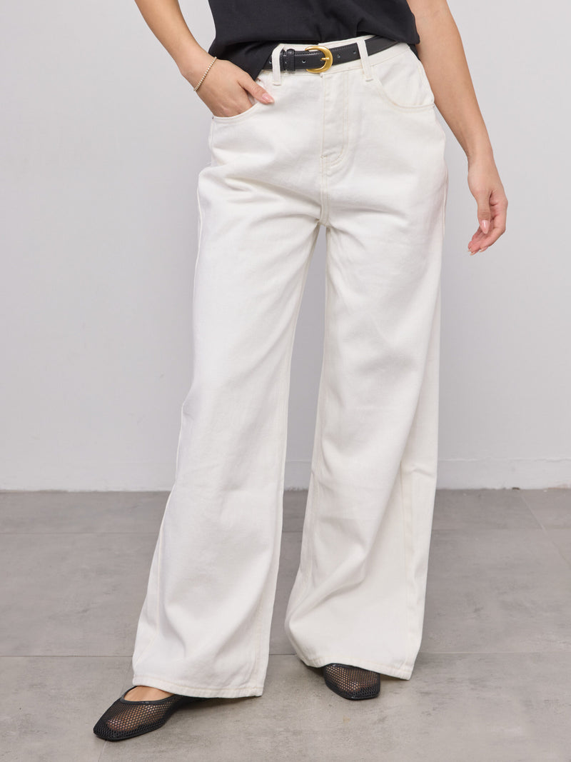 מכנסי ג'ינס ארוכים בלייז | בז'