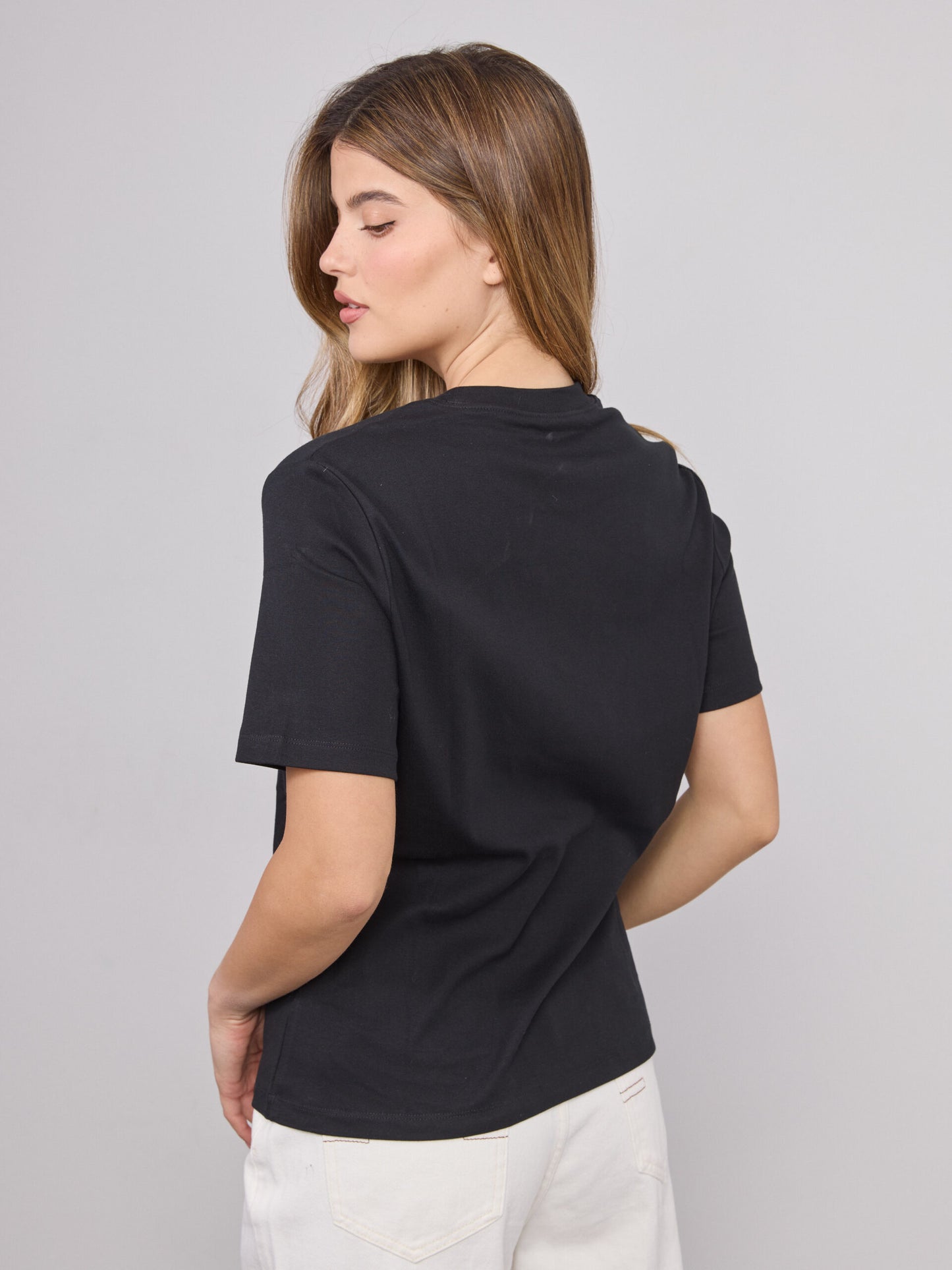 טישירט בייסיק סיידי | שחור