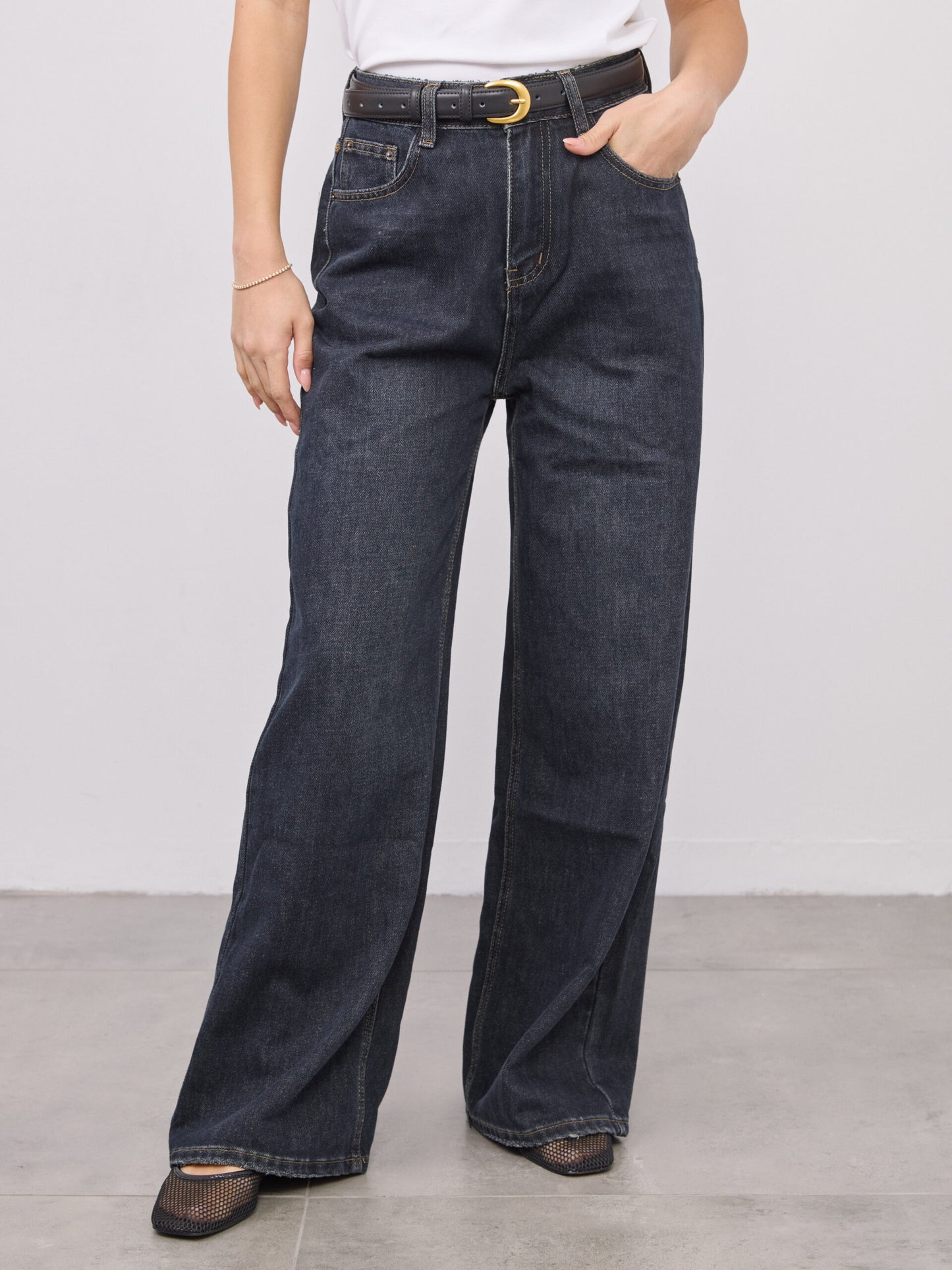 מכנסי ג'ינס ארוכים ניקו | כחול