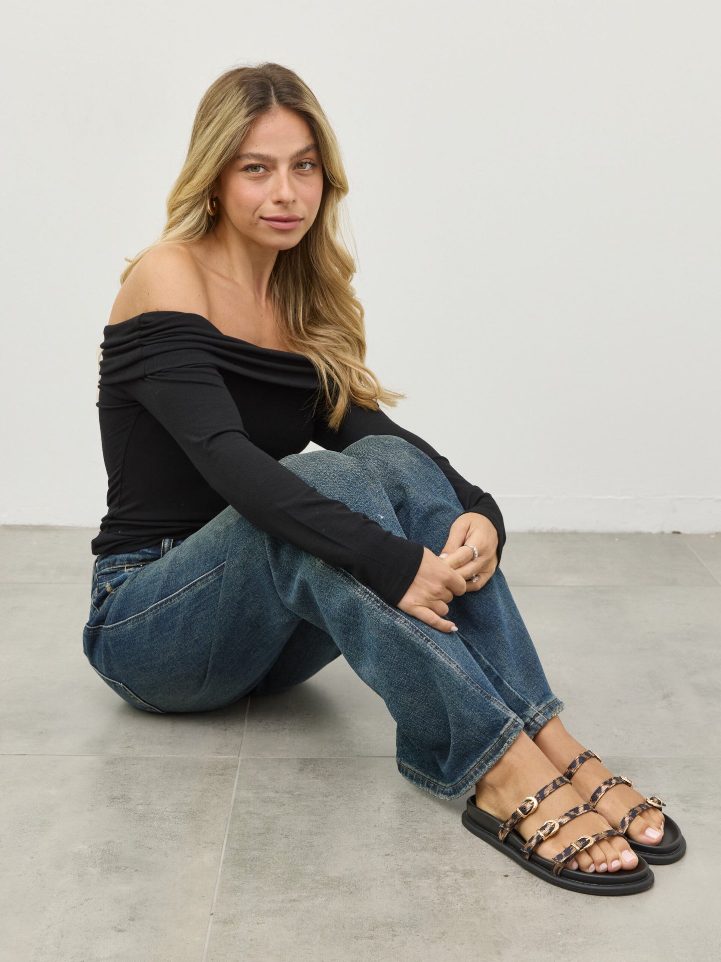 כפכפי רצועות דקות סורין | מנומר