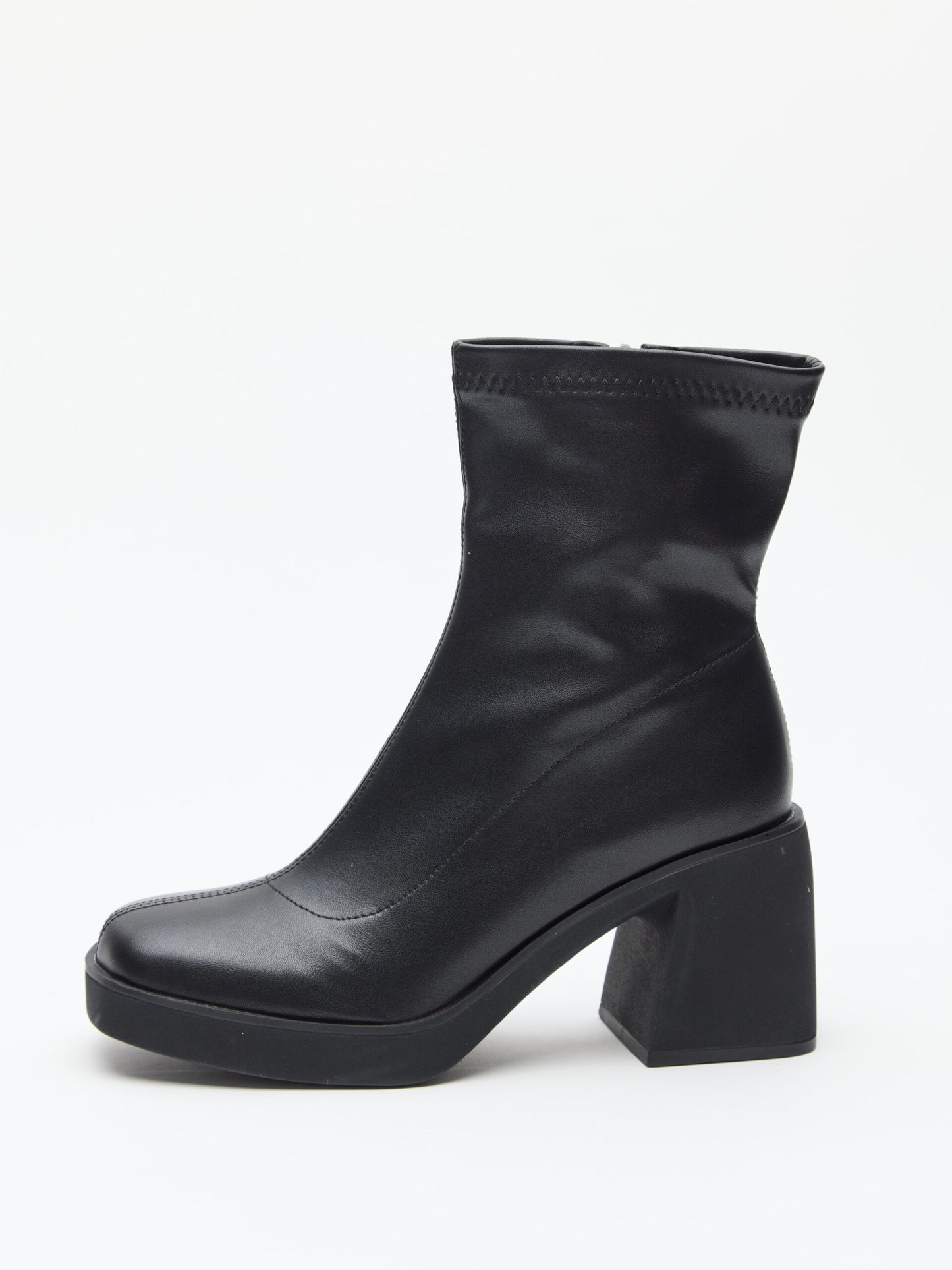 מגפוני עקב פלטפורמה גלן | שחור