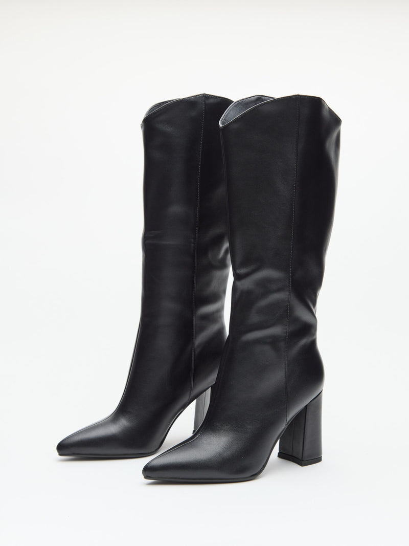 מגפי בוקרים פאולו | שחור