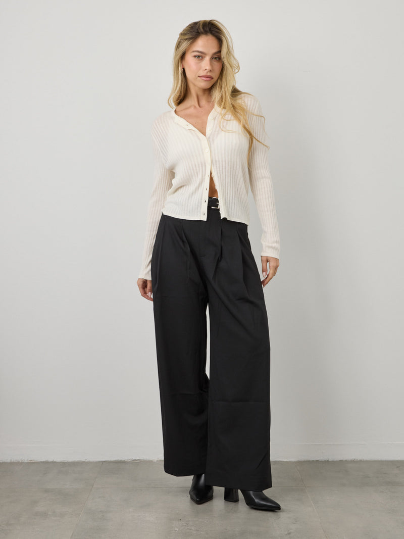 קרדיגן ניקי | לבן