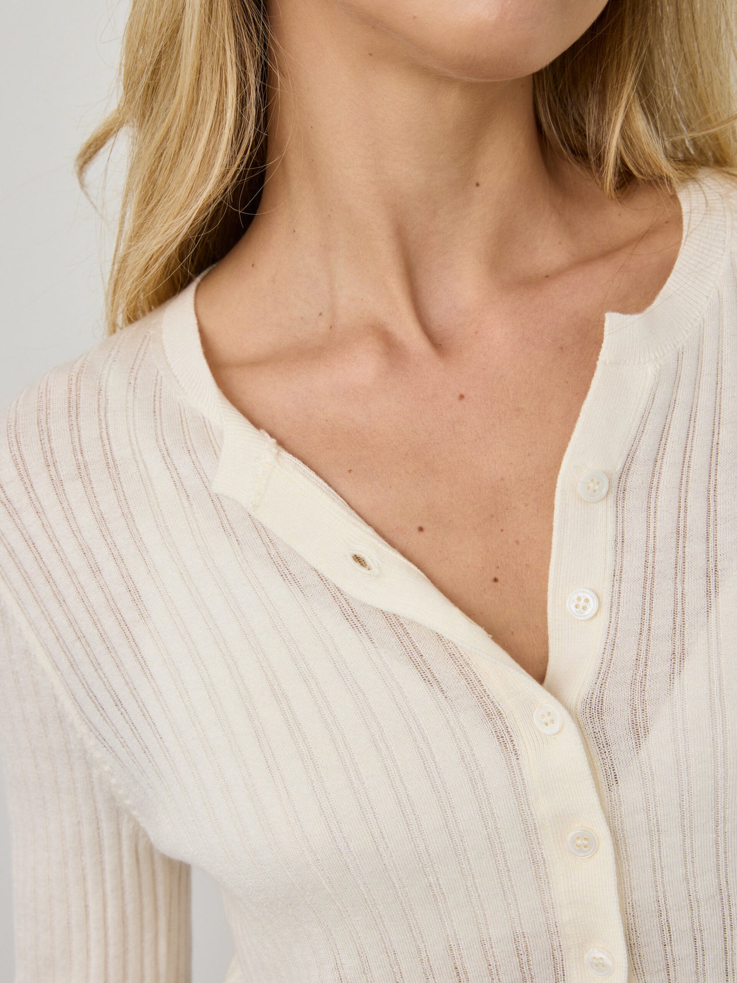 קרדיגן ניקי | לבן