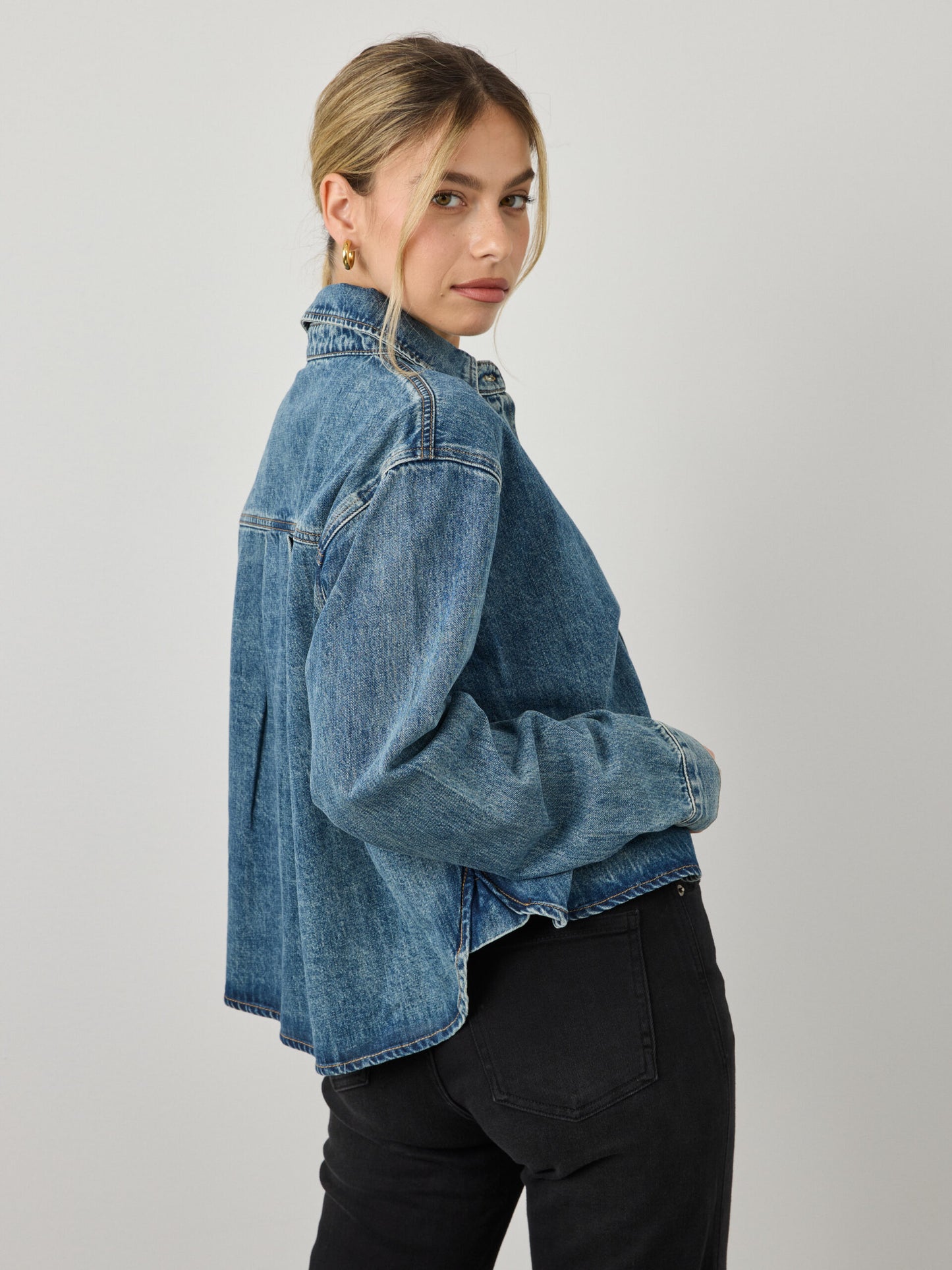 ג'קט ג'ינס לורין | כחול