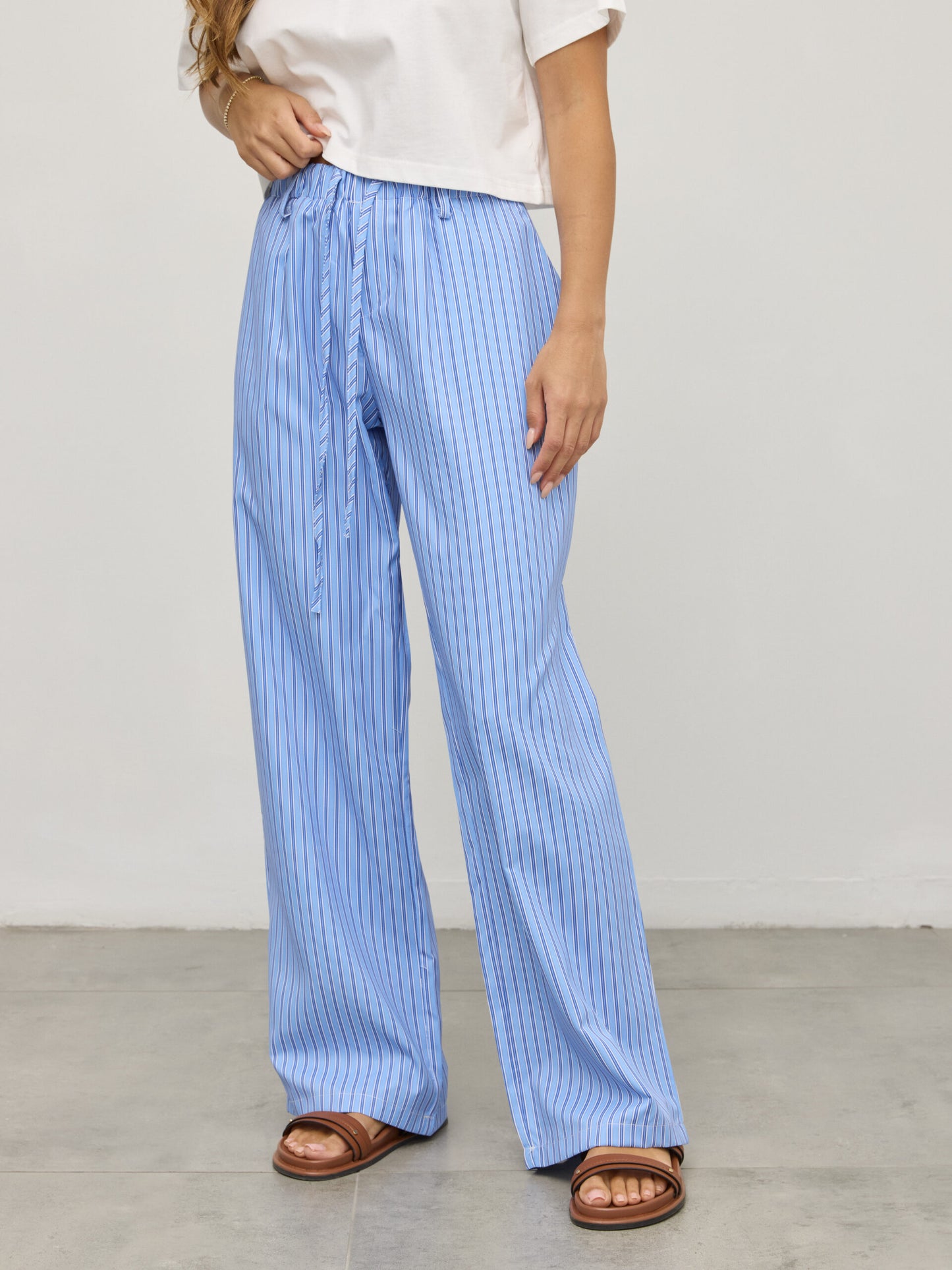 מכנסי דניאל | פסים כחול