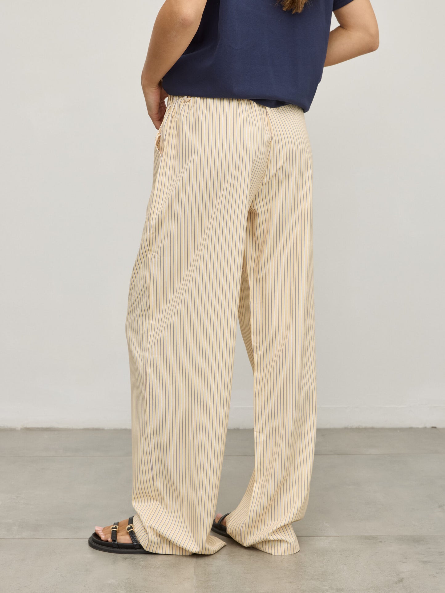 מכנסי דניאל | פסים צהוב