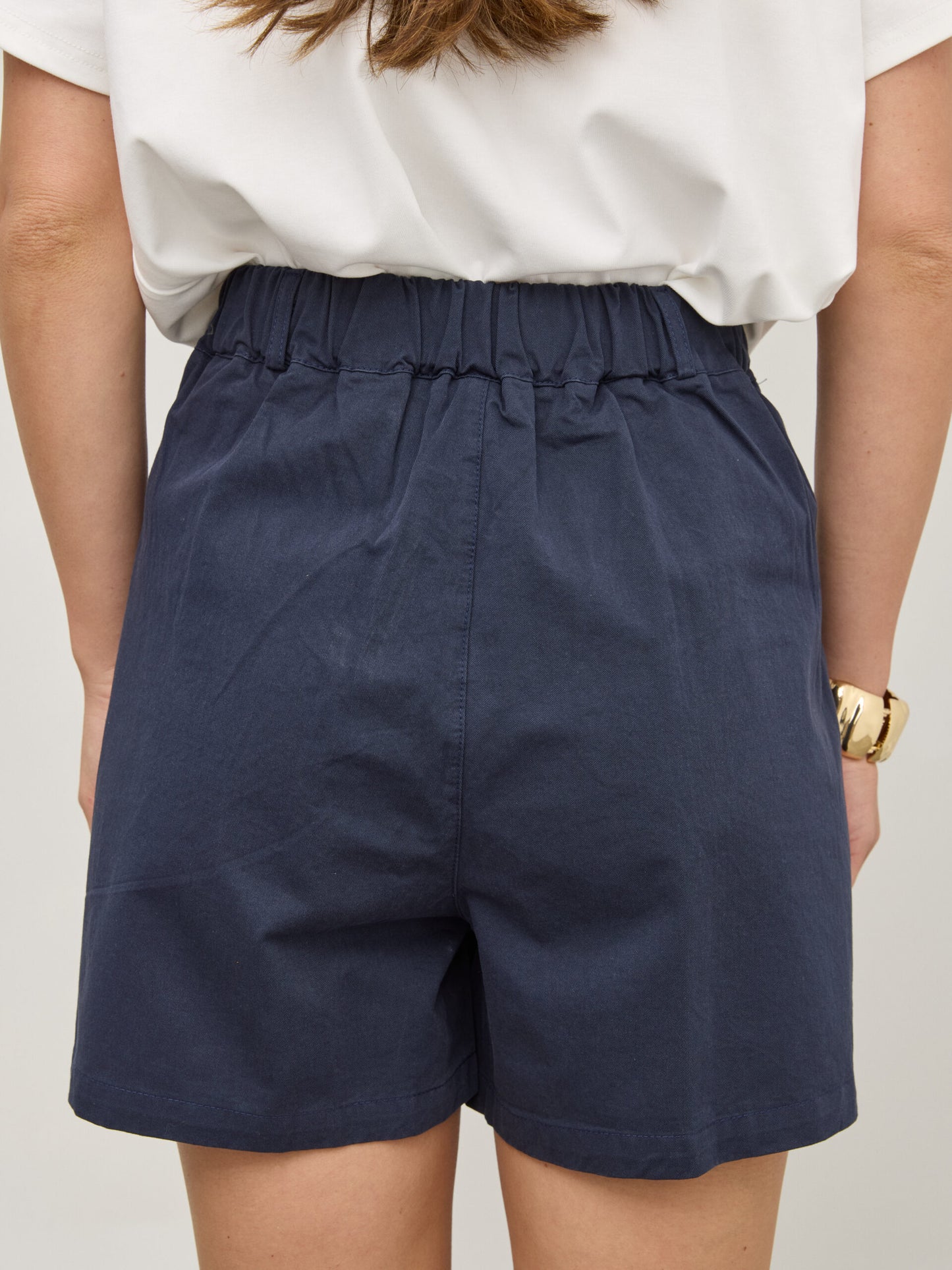 מכנסיים קצרים מחוייטים פרנקו | כחול