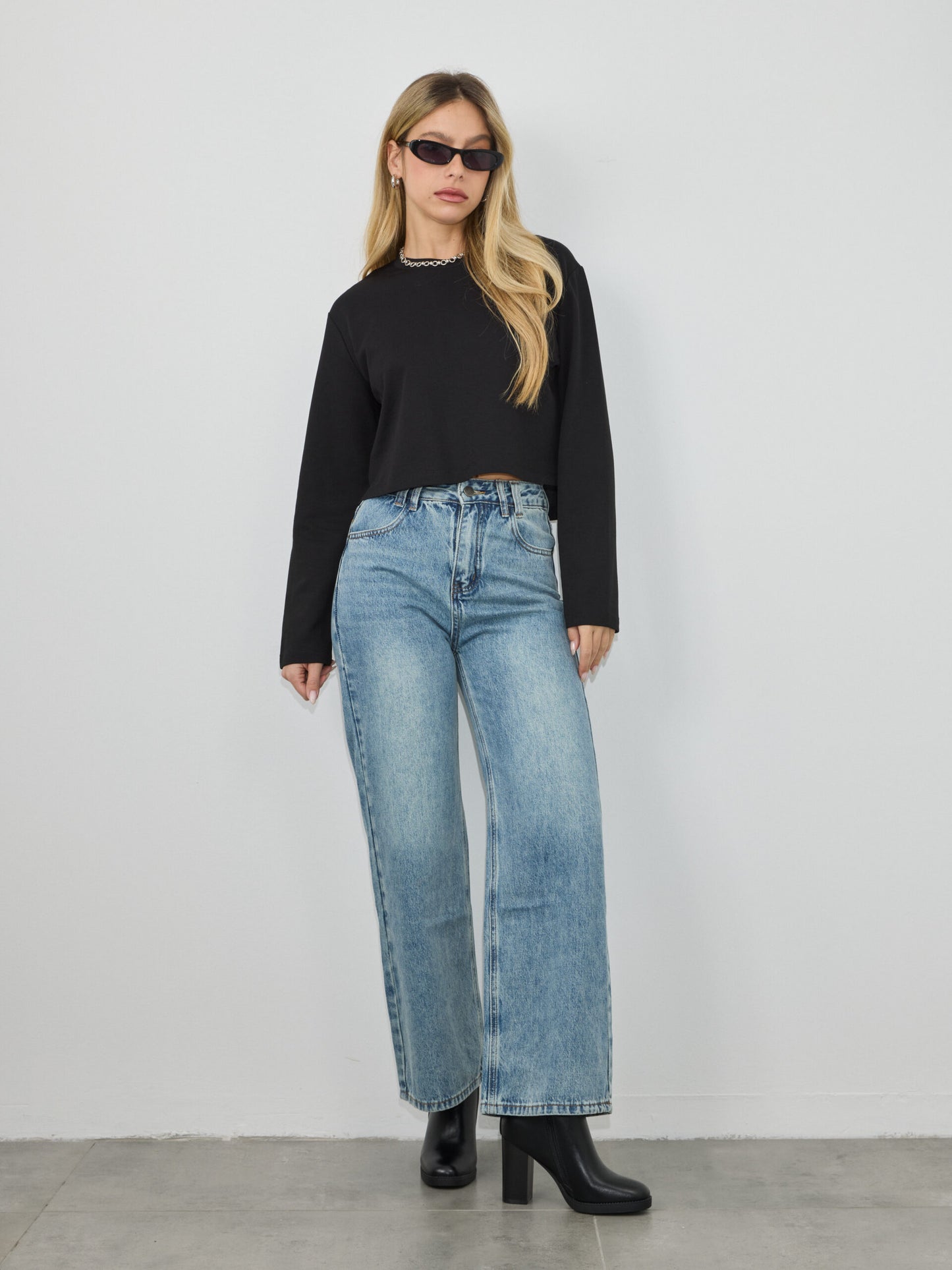 מגפוני עקב קיארה | שחור