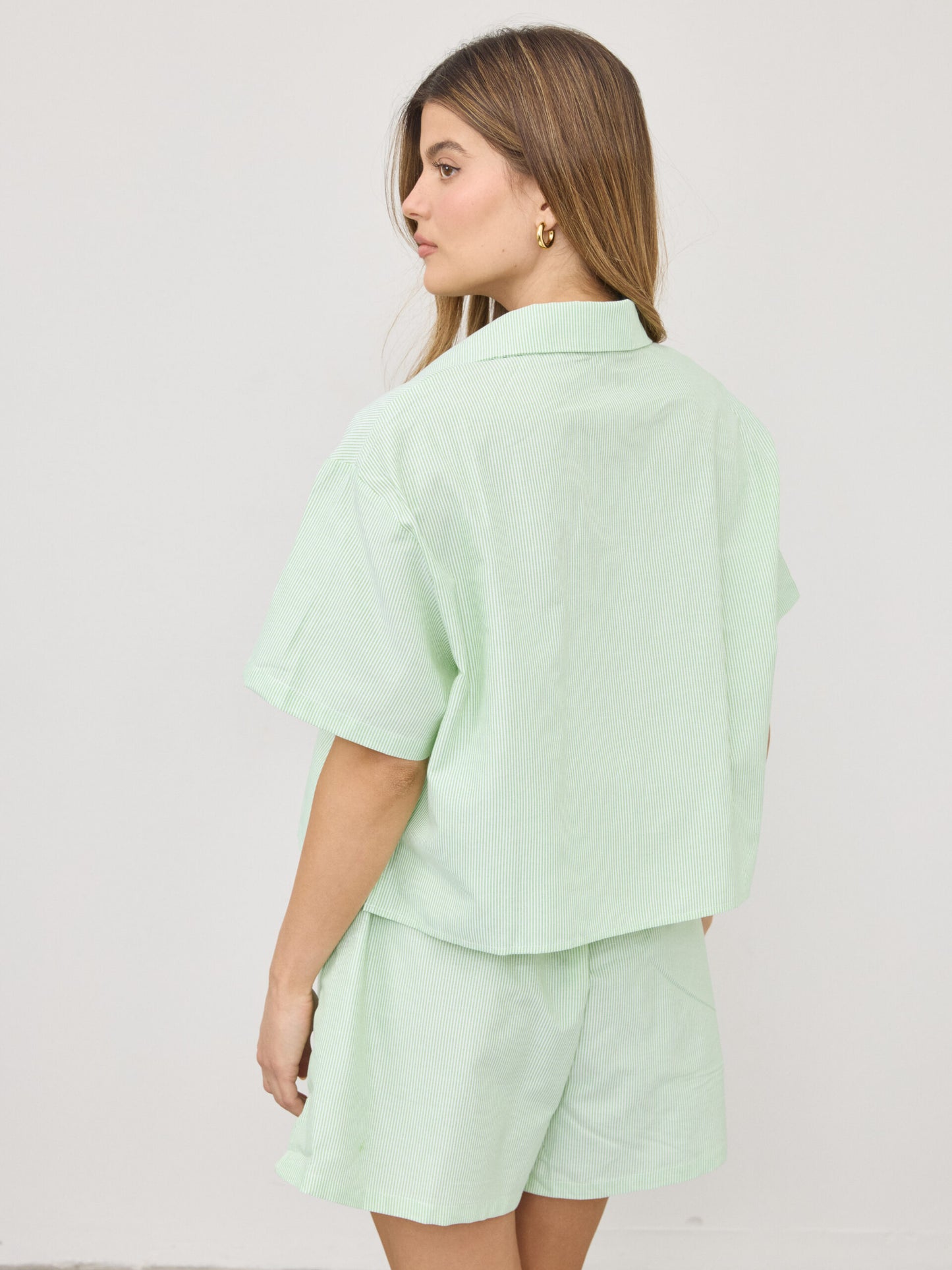 חליפת פסים אריאן | ירוק