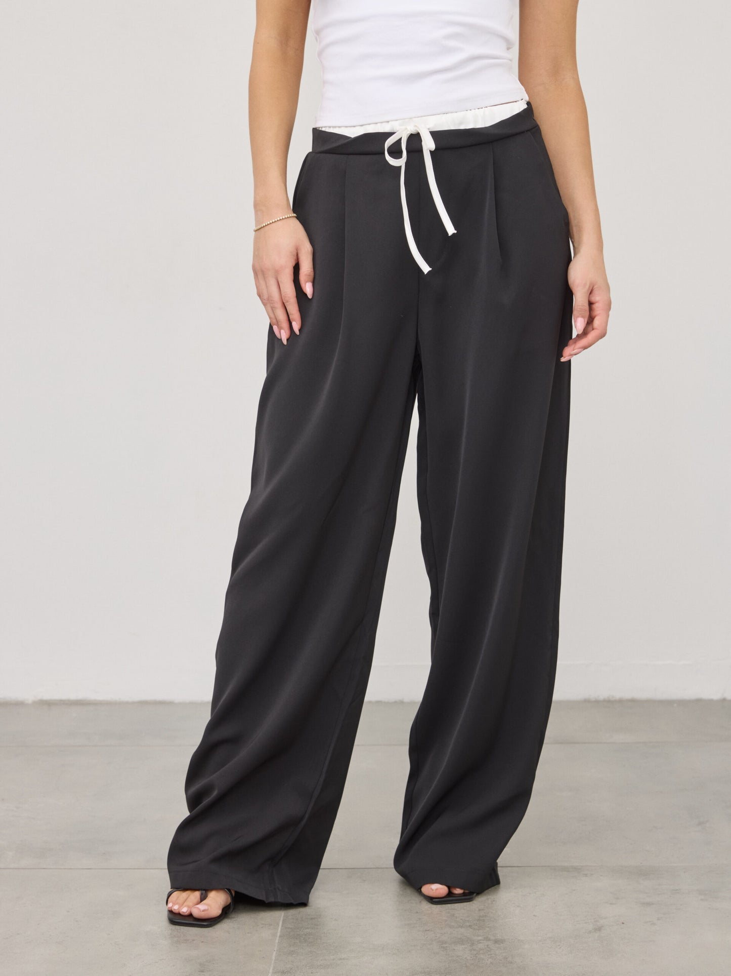 מכנסי חגורת בוקסר לייני | שחור