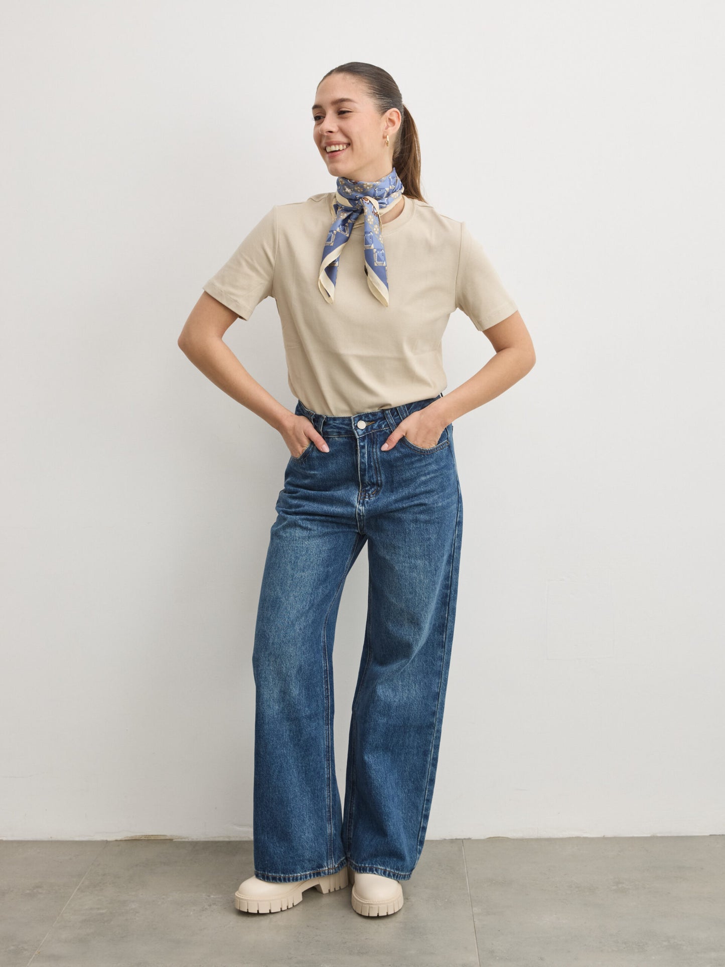 אוקספורד סוליית טרקטור גלוריה I בז'