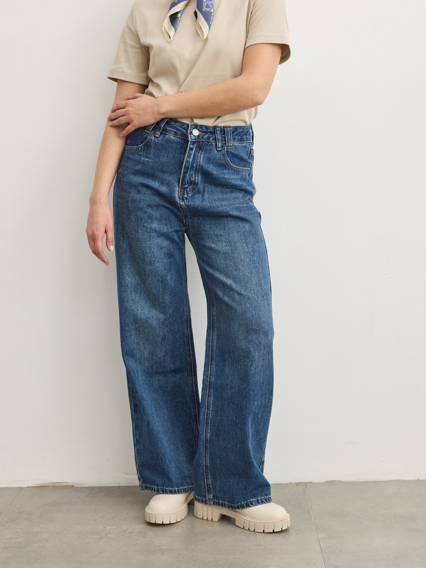 אוקספורד סוליית טרקטור גלוריה I בז'