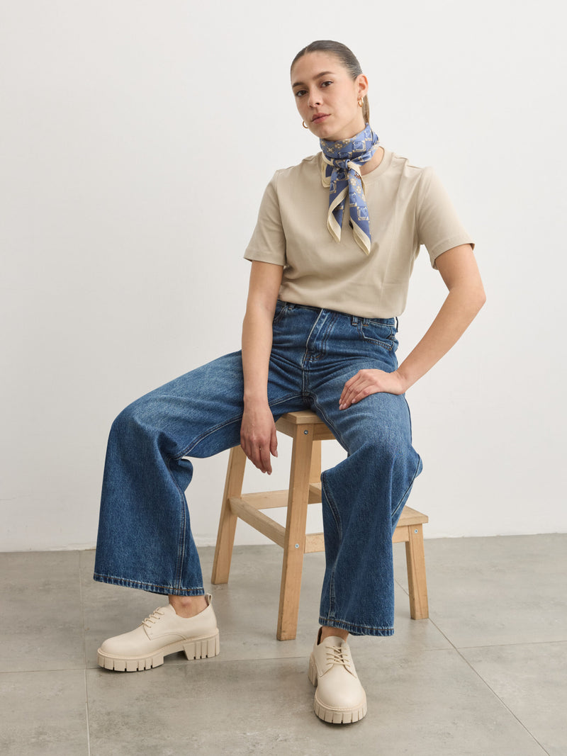 אוקספורד סוליית טרקטור גלוריה I בז'