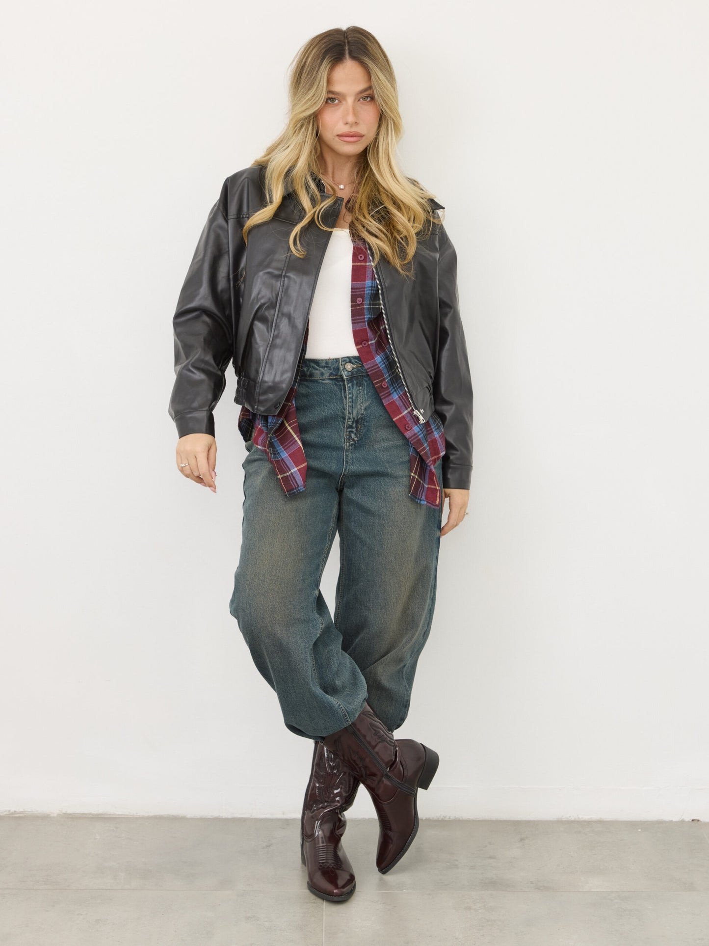 מגפי בוקרים אודין | בורדו לק