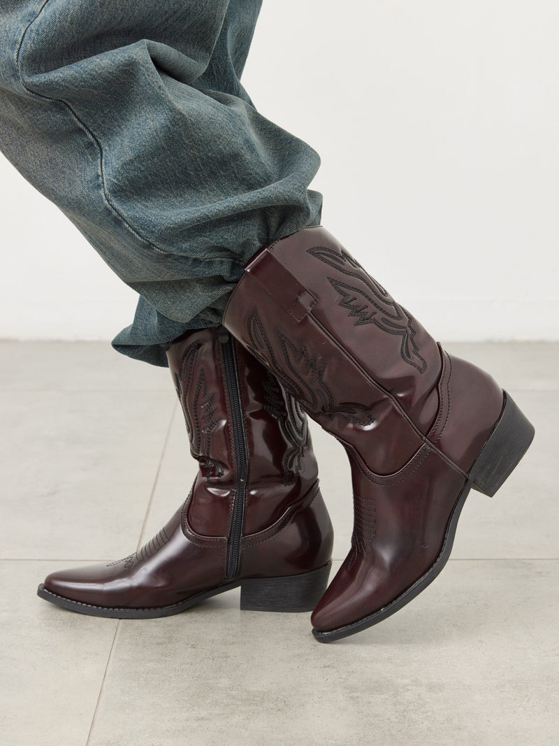 מגפי בוקרים אודין | בורדו לק