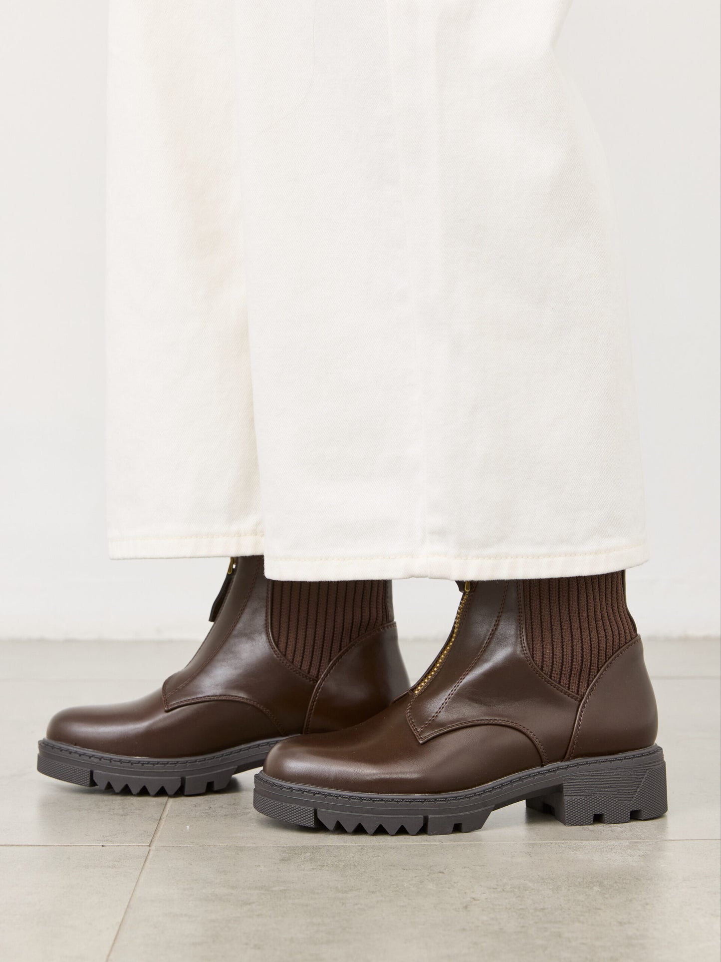 מגפוני סוליית טרקטור מישל I חום