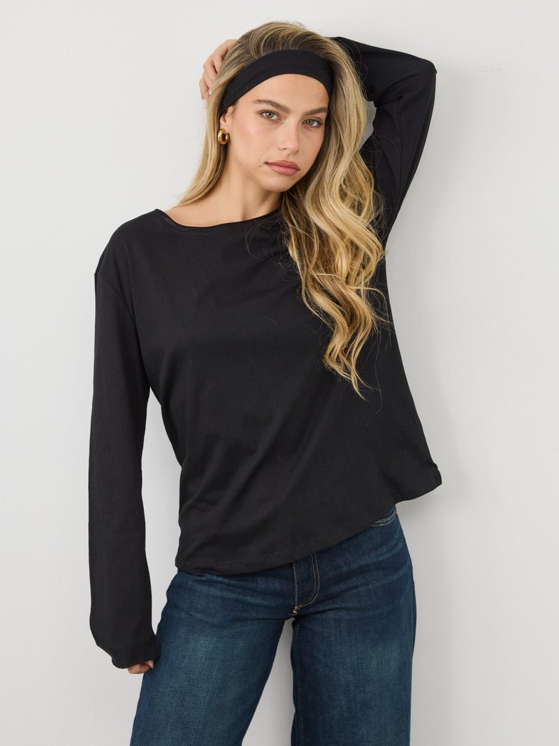 טישירט אסטל | שחור