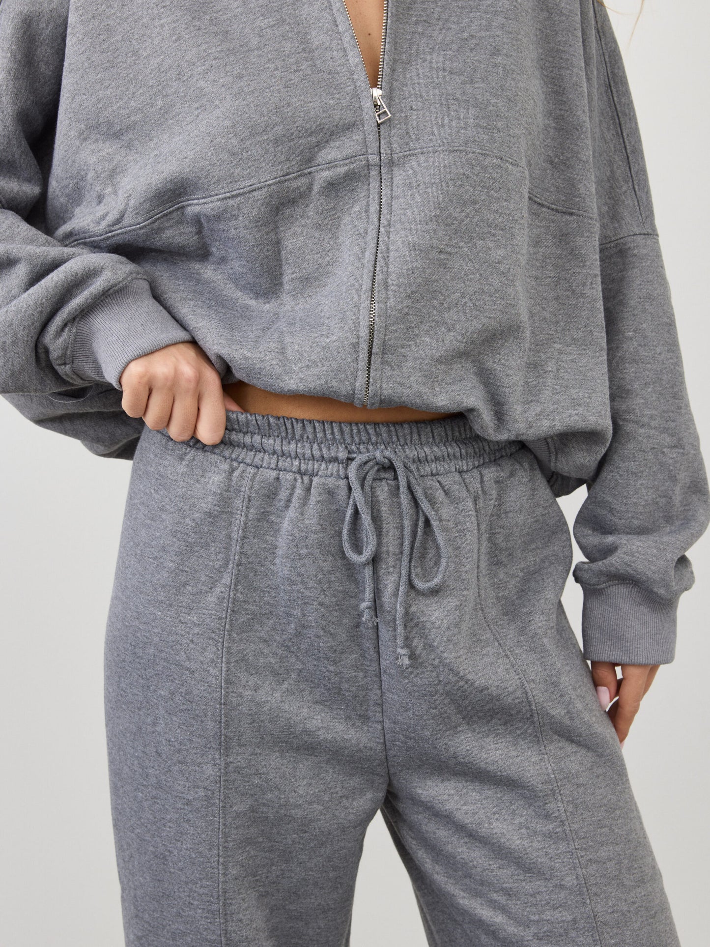 חליפת פוטר קאט | אפור