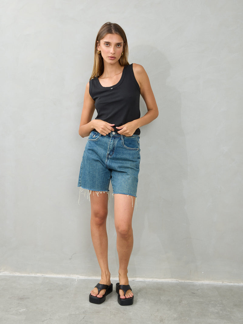 גופיית בייסיק לורי | שחור