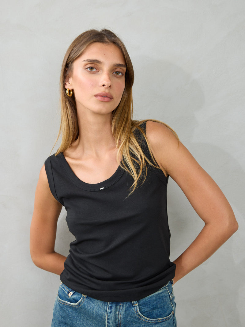 גופיית בייסיק לורי | שחור