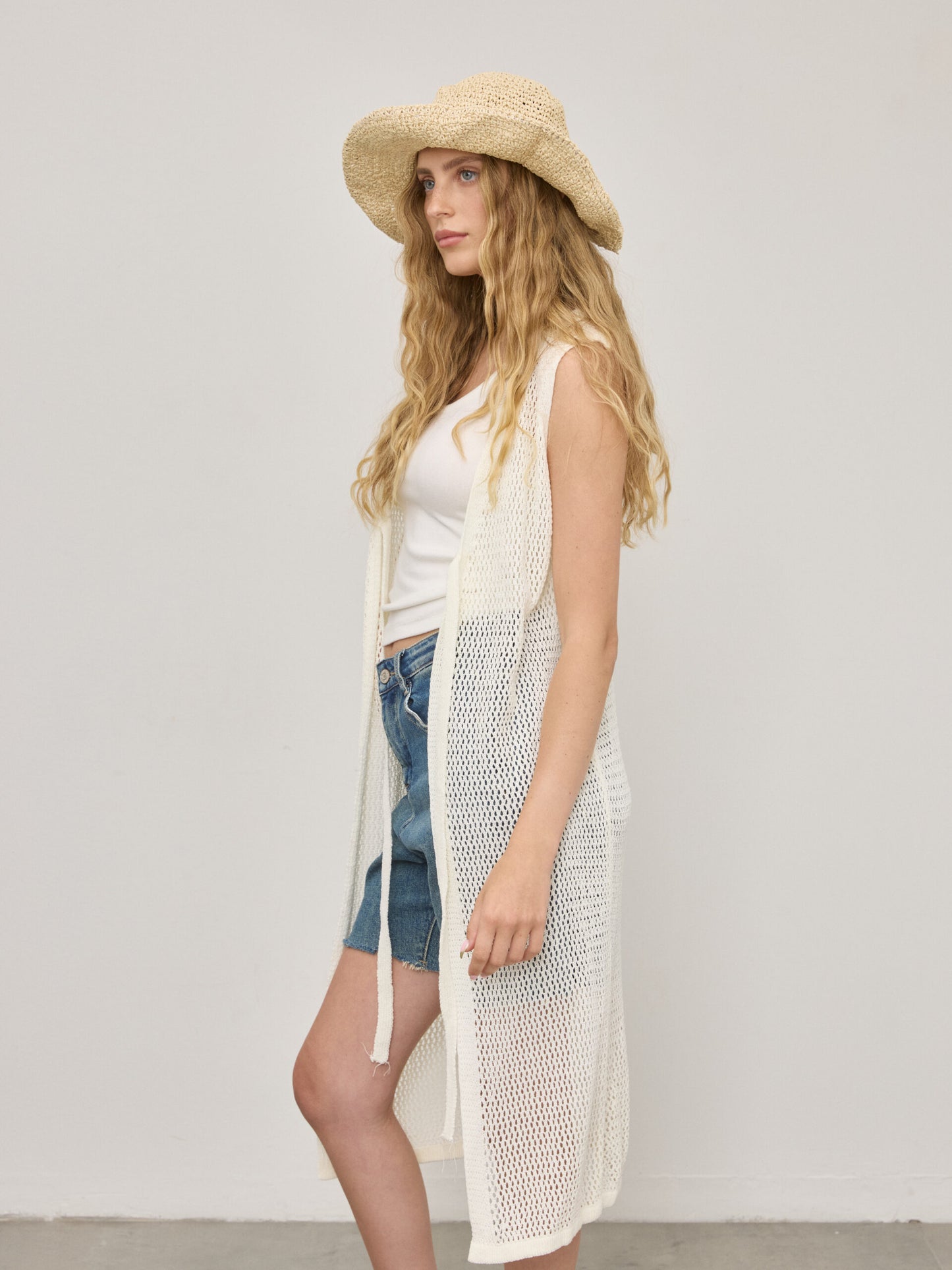 קימונו ים קרושה דאן | לבן