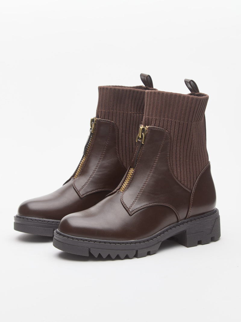 מגפוני סוליית טרקטור מישל I חום