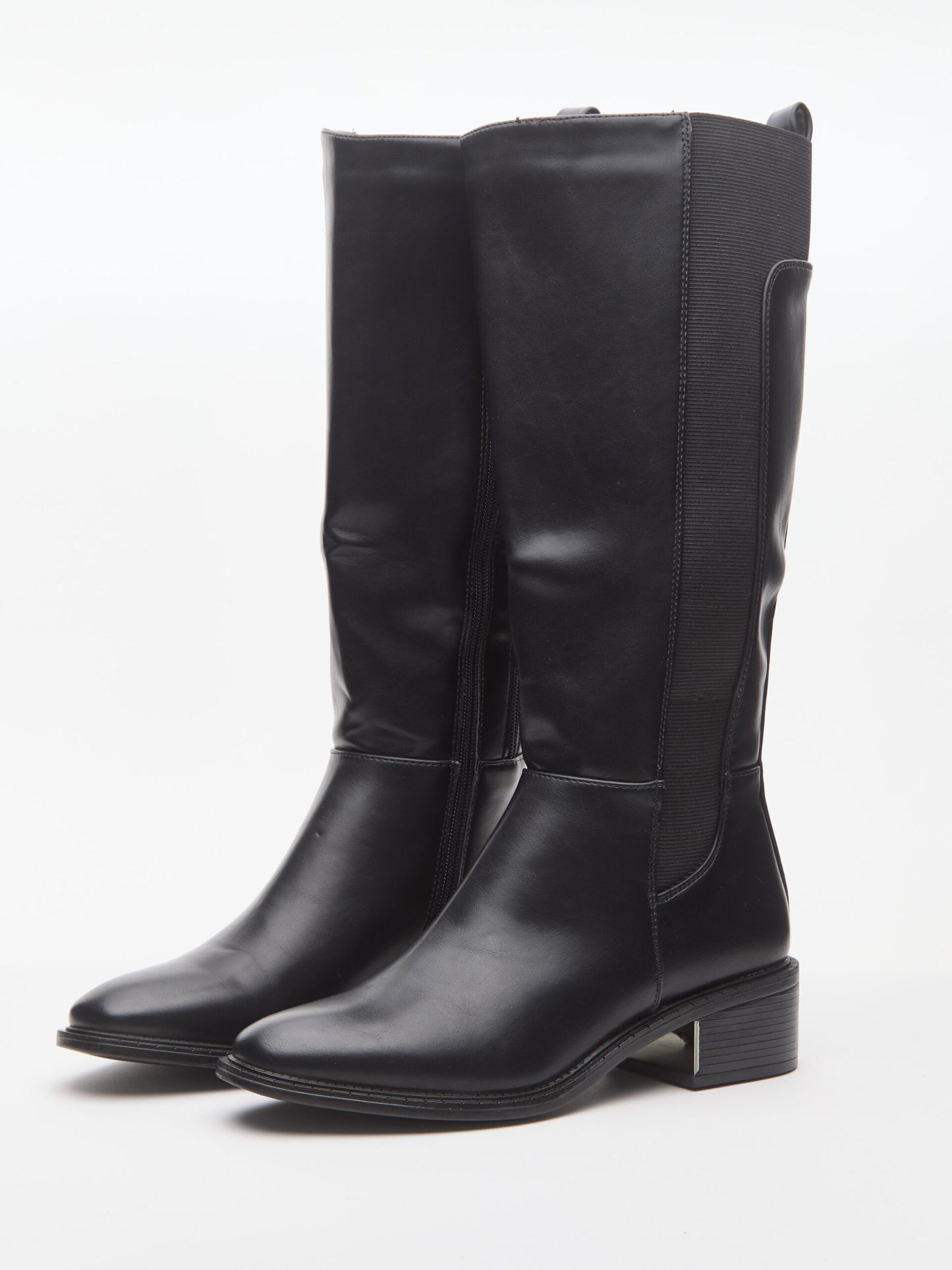 מגפי עקב קלריס | שחור