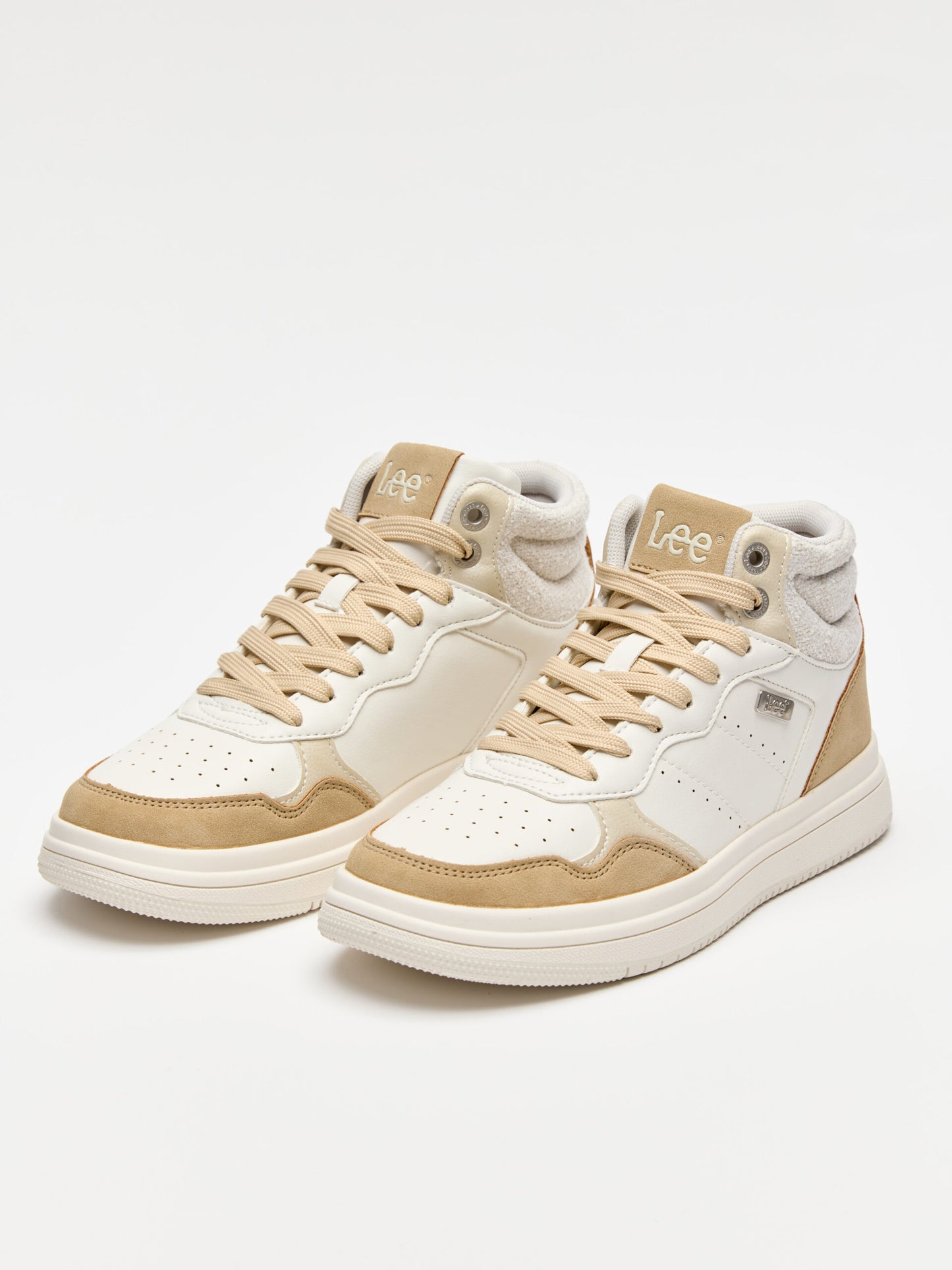 סניקרס LEE פלר בינוני | בז'