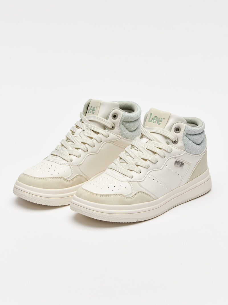 סניקרס LEE פלר בינוני | אפור