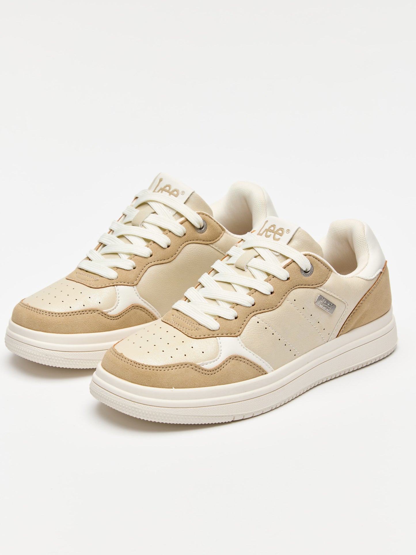 סניקרס LEE פלר נמוך | בז'