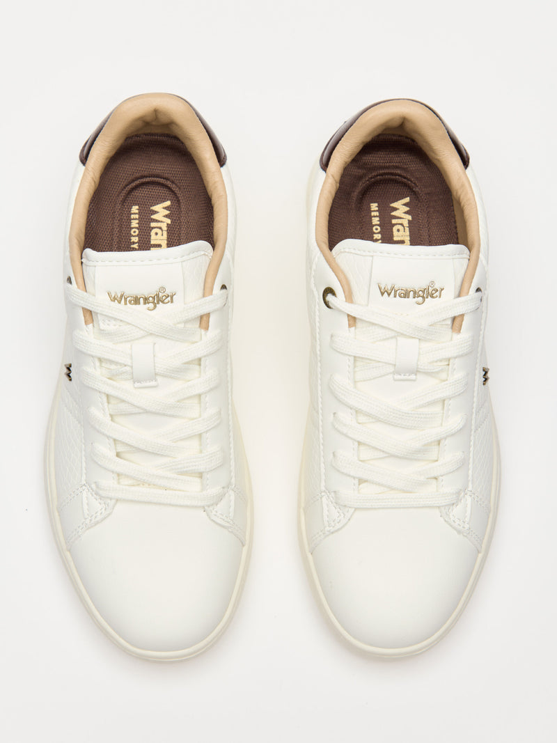 סניקרס WRANGLER ביה | שמנת