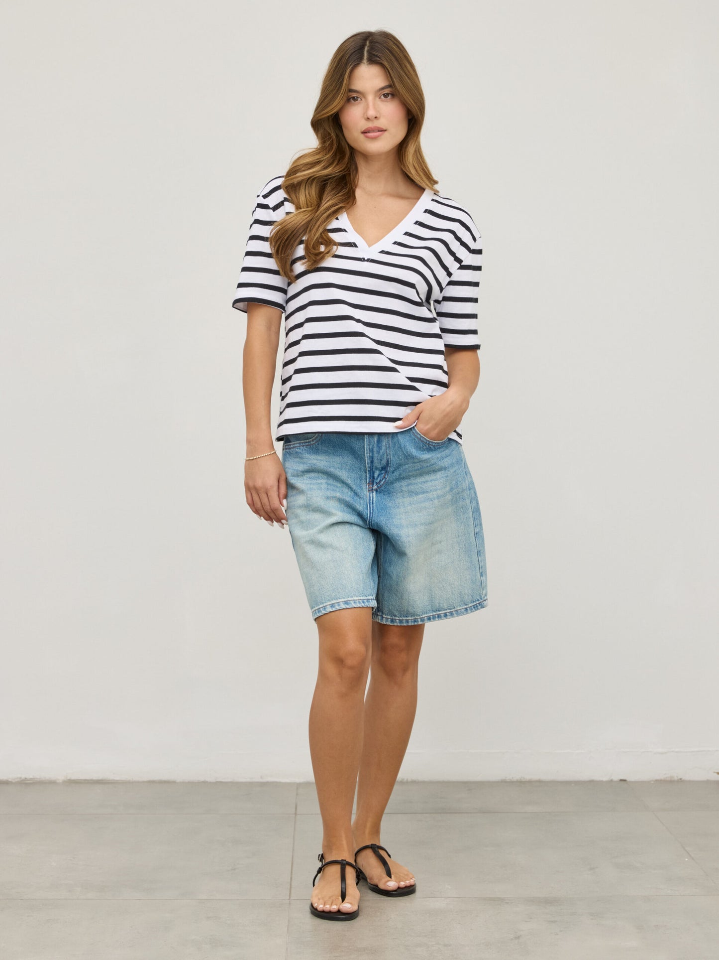 טישירט בייסיק פרדי | פסים