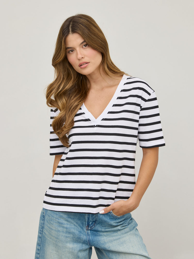 טישירט בייסיק פרדי | פסים