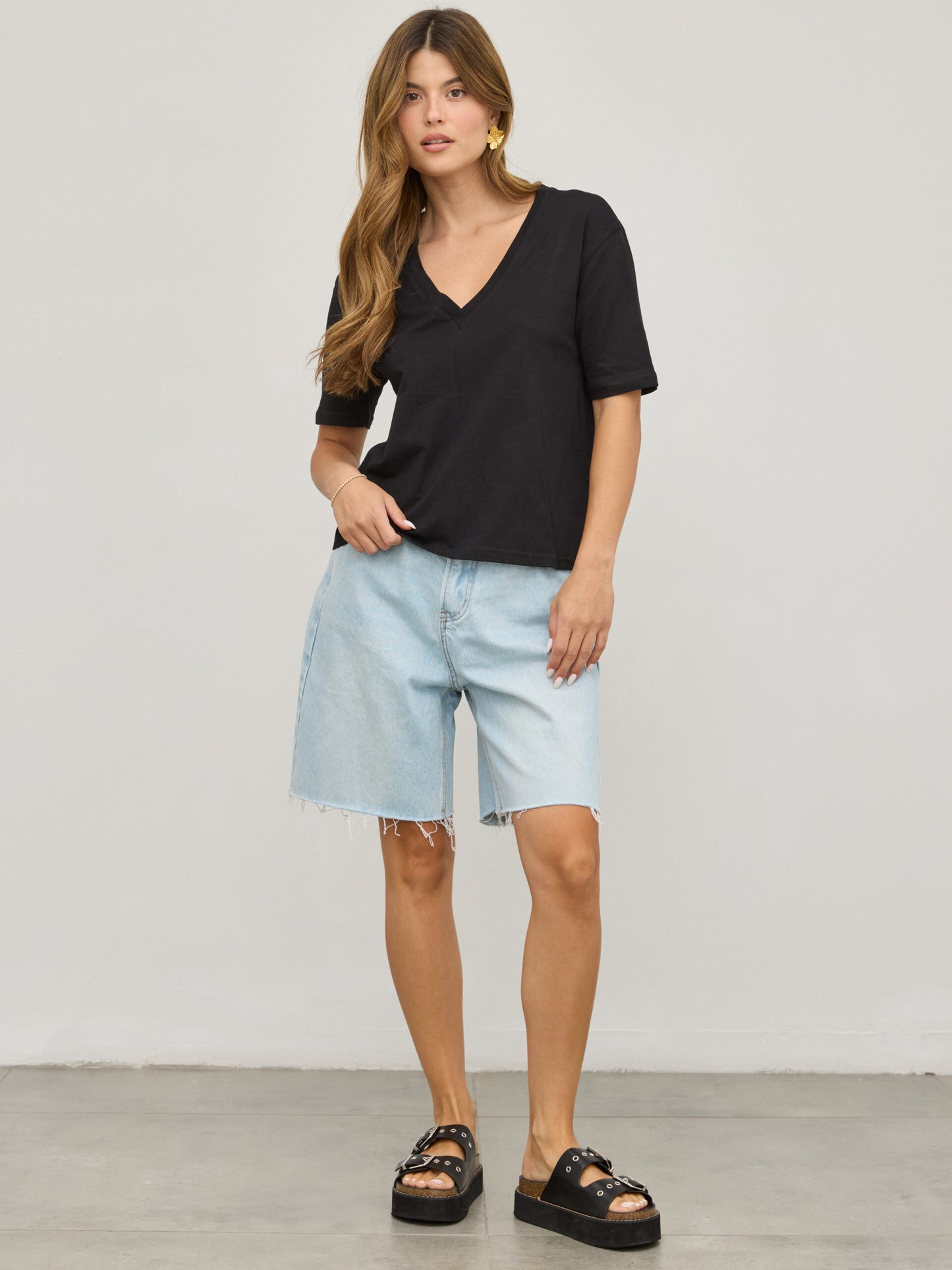 טישירט בייסיק פרדי | שחור