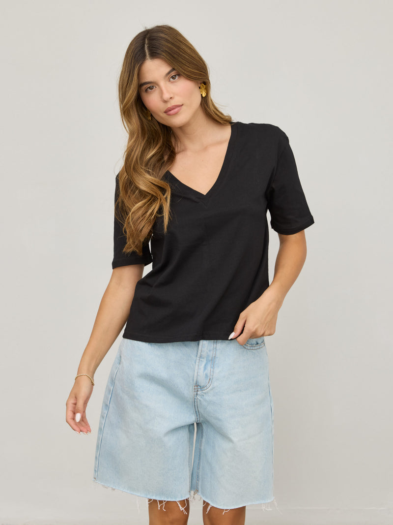 טישירט בייסיק פרדי | שחור