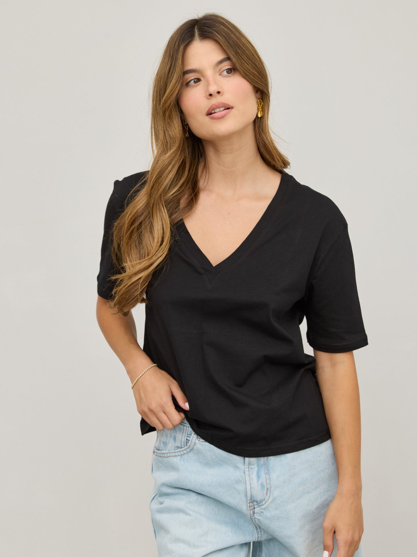 טישירט בייסיק פרדי | שחור