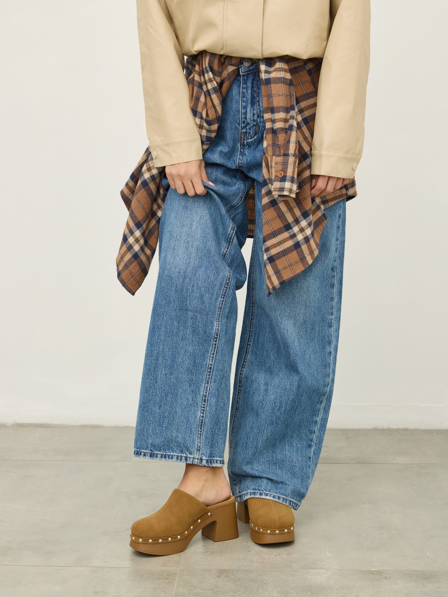 כפכפי עקב קמיל I חאקי