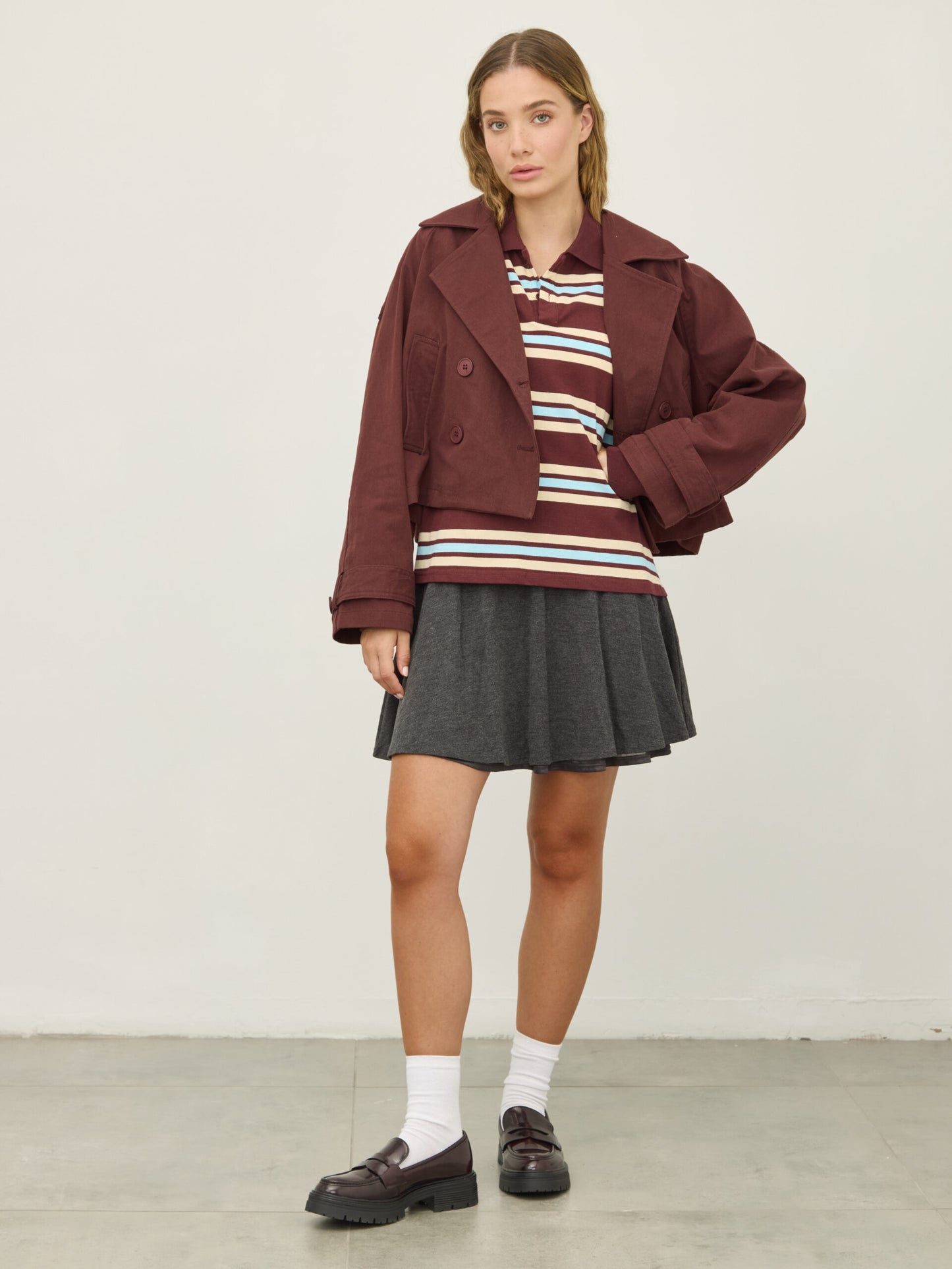 מוקסין סוליית טרקטור סירין | בורדו לק