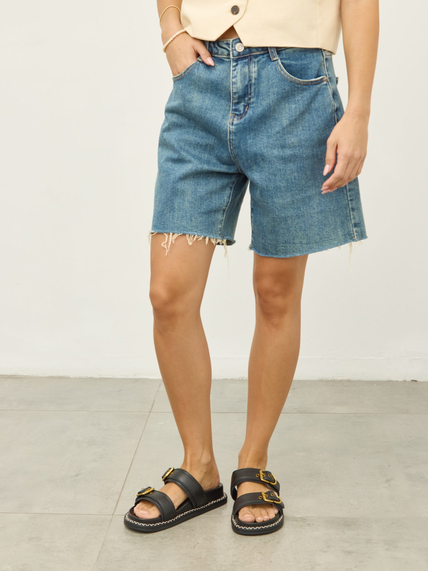 כפכפי רצועות אבזם ריידן | שחור