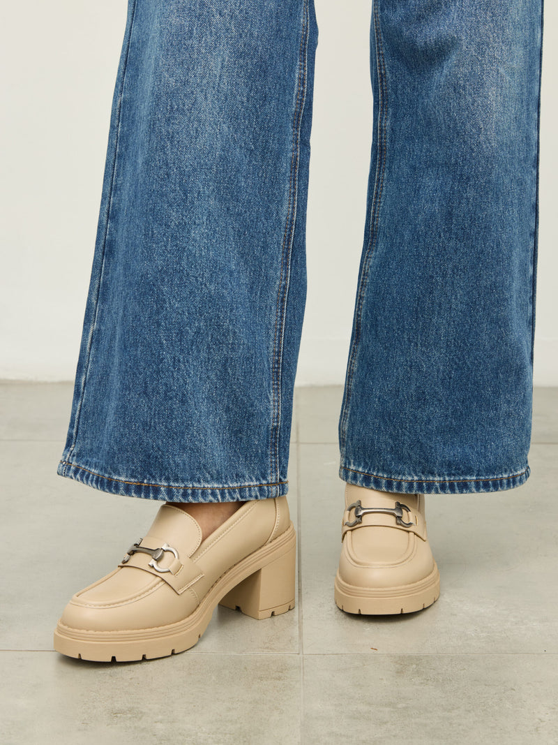 מוקסין סוליית טרקטור עקב פיי | חאקי