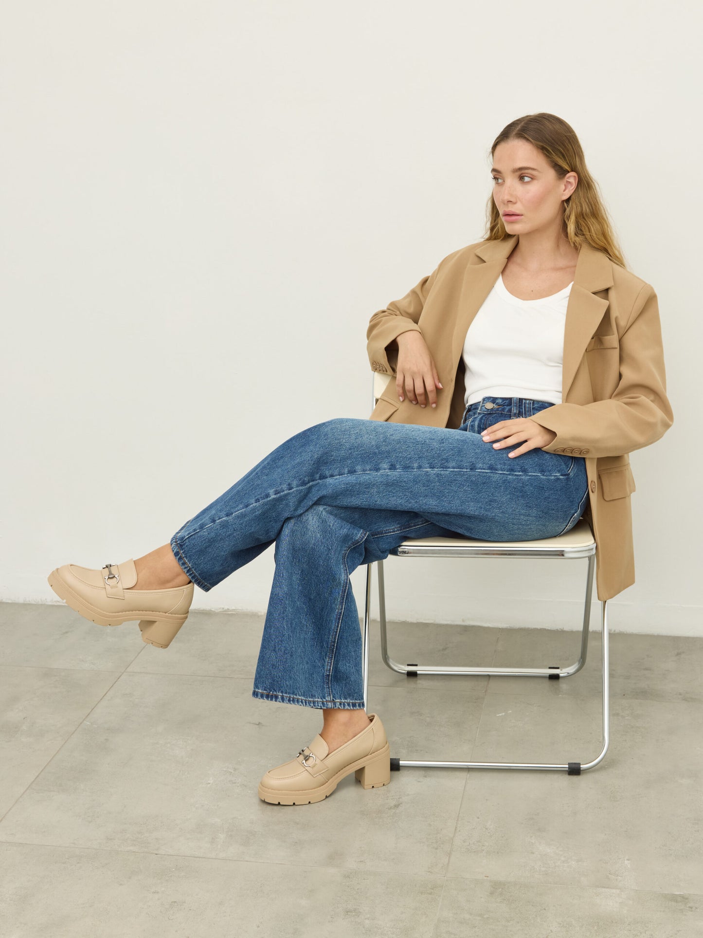 מוקסין סוליית טרקטור עקב פיי | חאקי