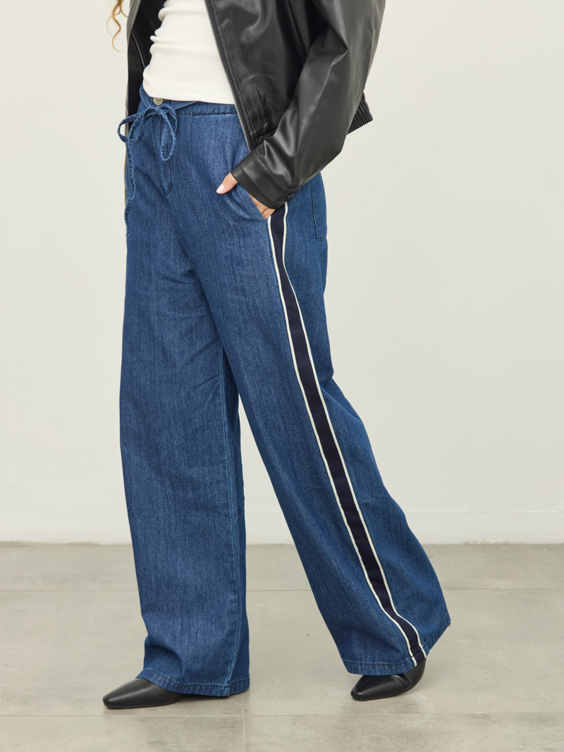 מכנסיים ארוכים מייסון | כחול