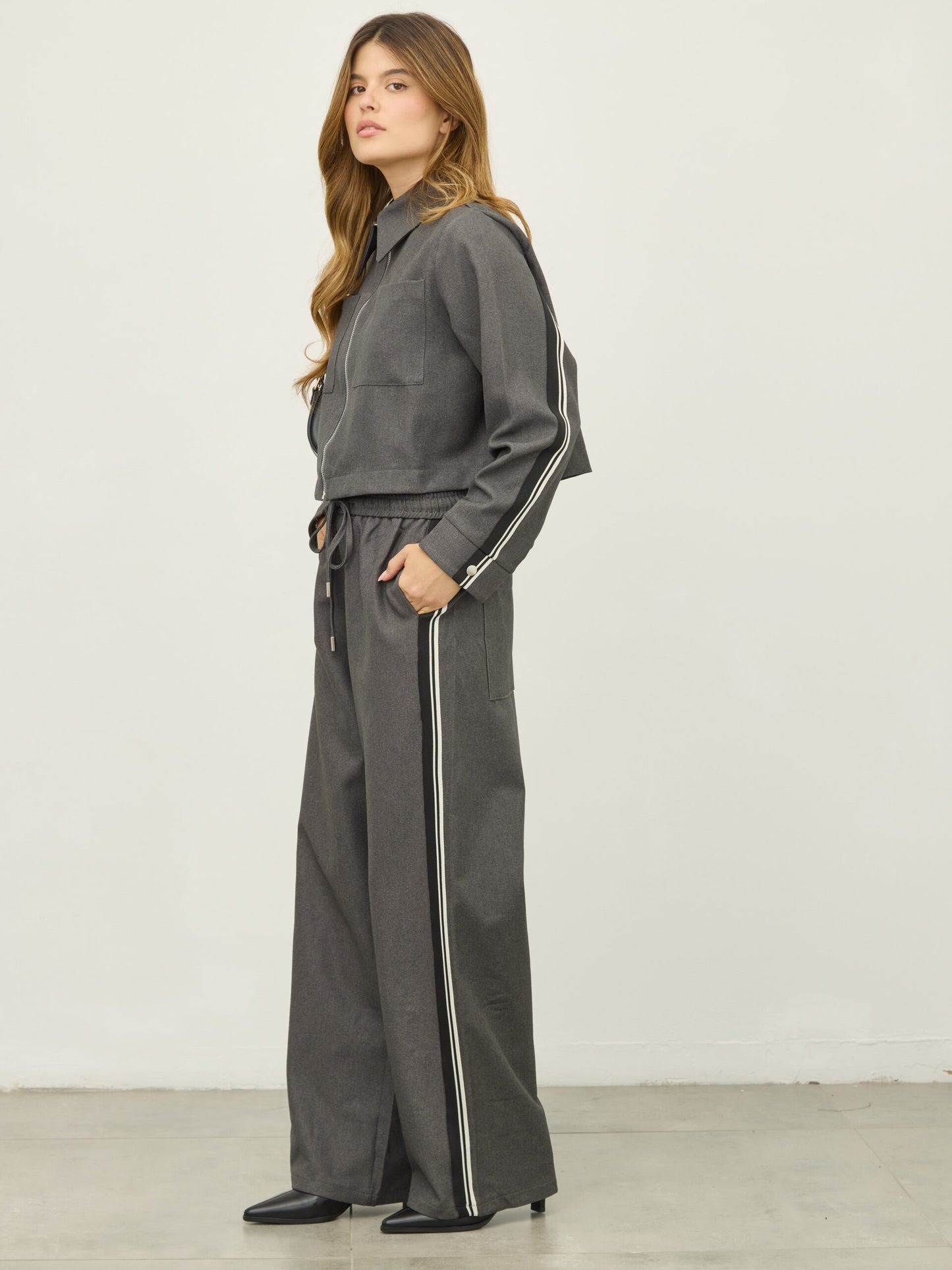 ג'קט ליאו | אפור