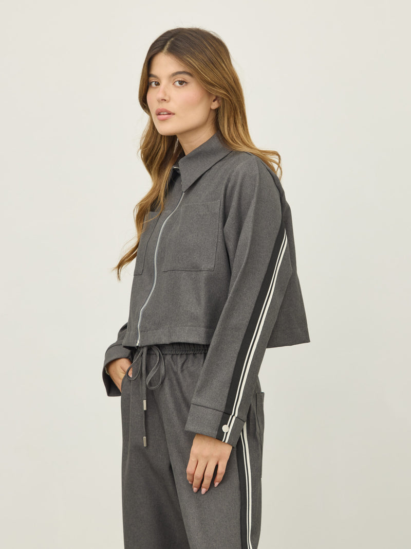 ג'קט ליאו | אפור