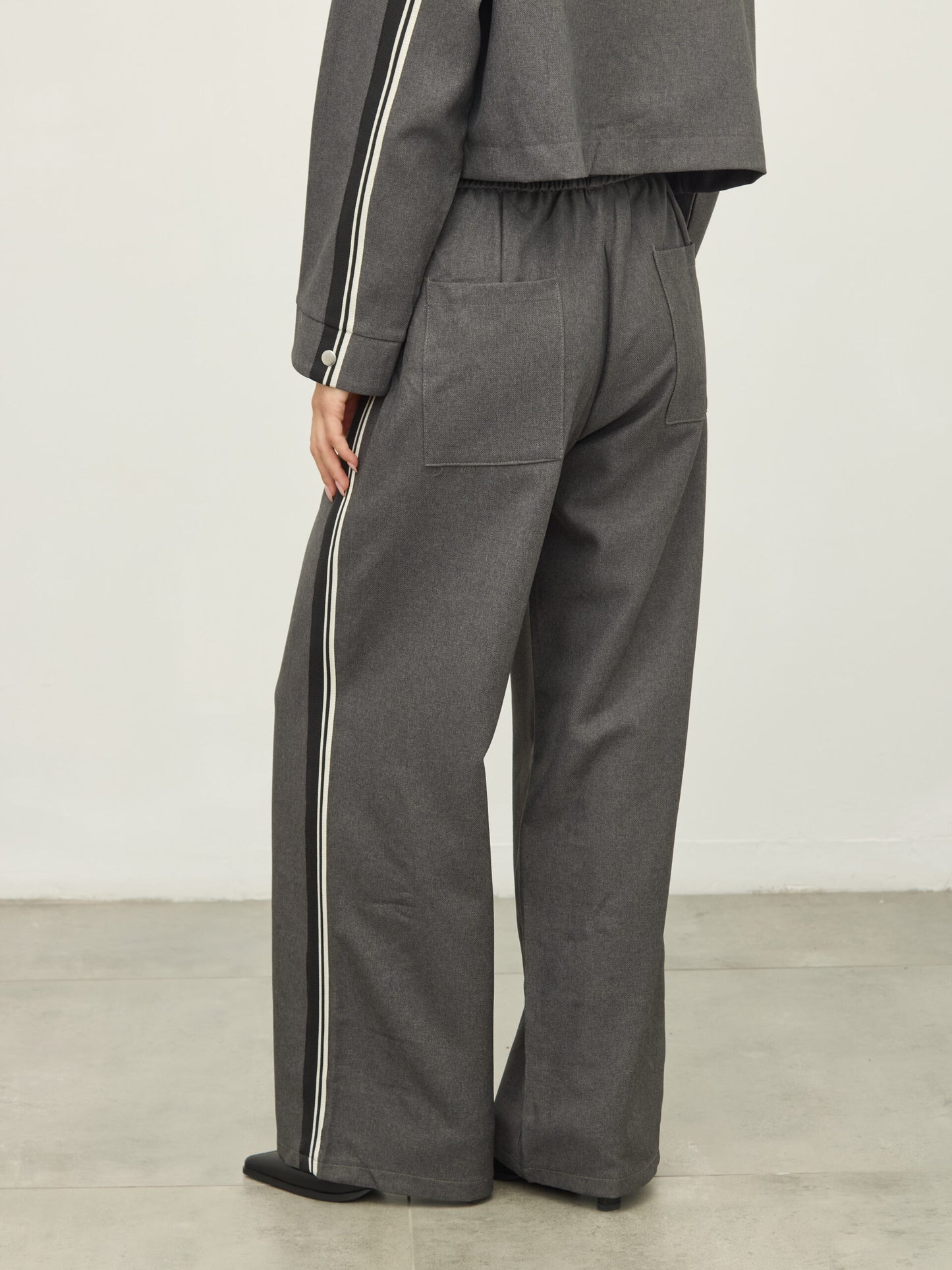 מכנסיים ארוכים ליאו | אפור