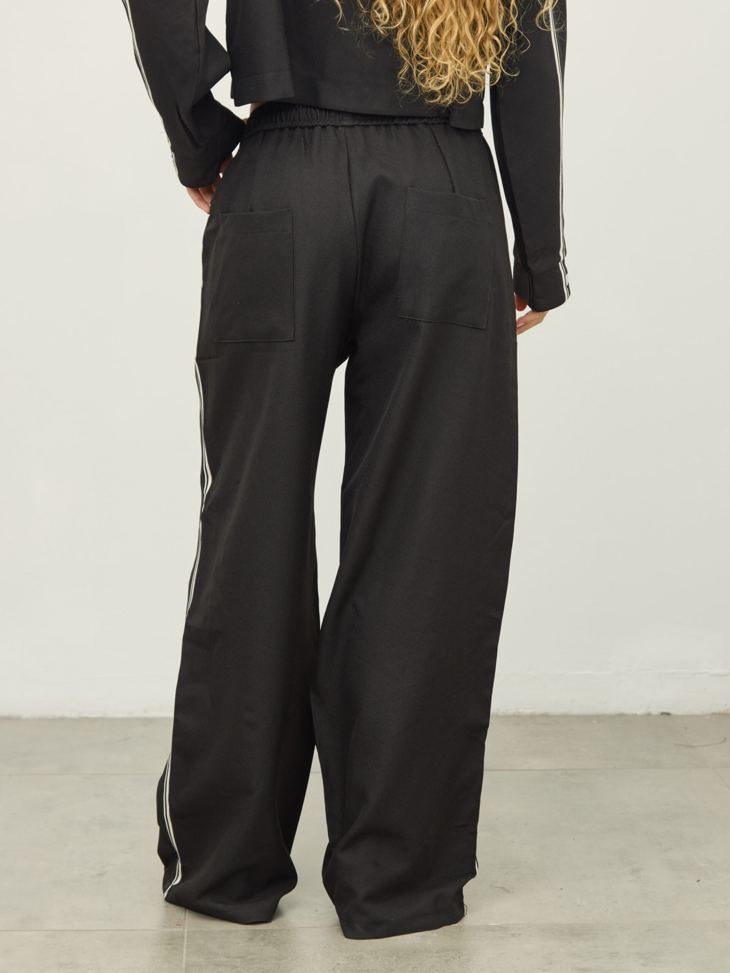 מכנסיים ארוכים ליאו | שחור