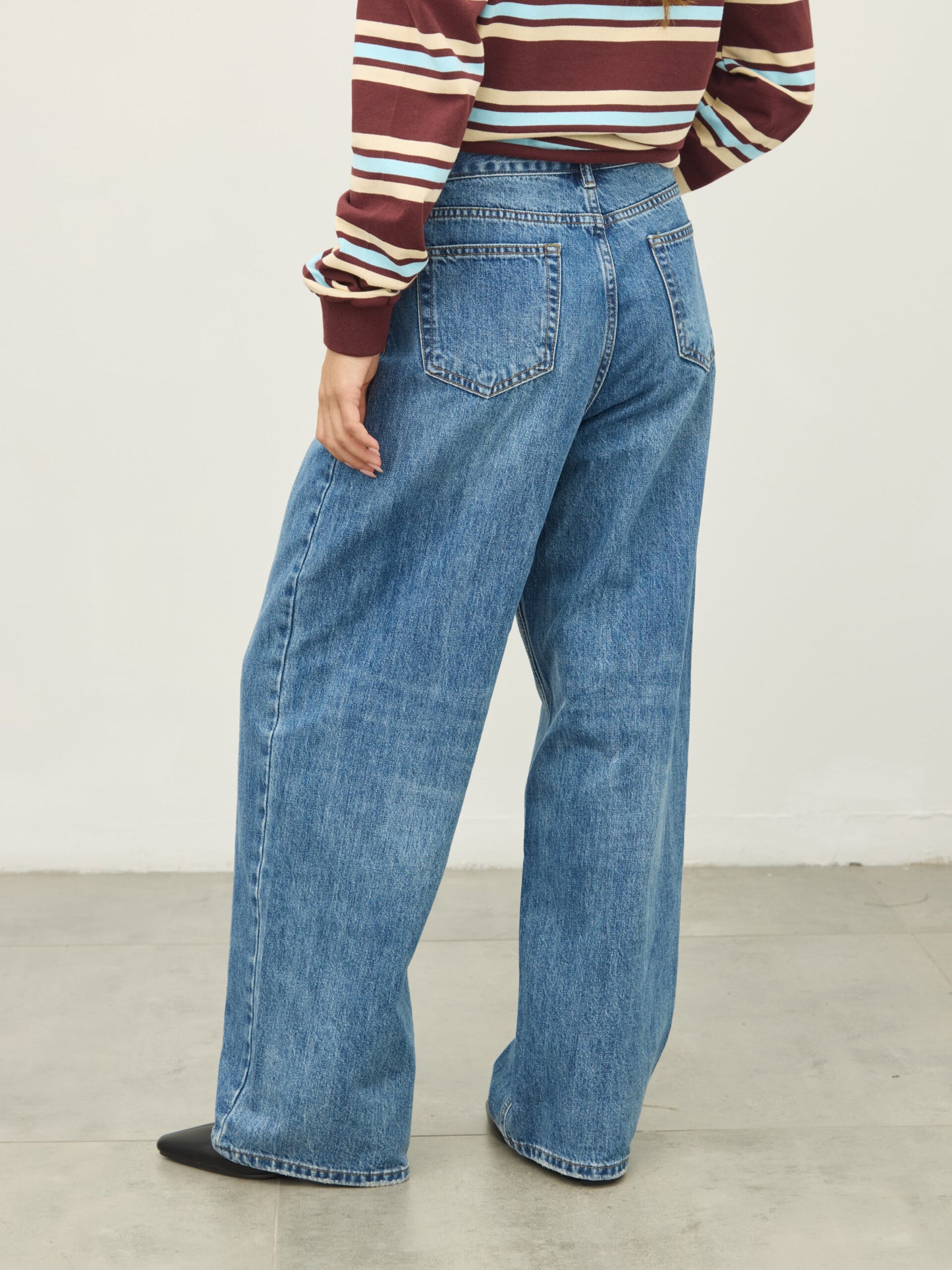 מכנסי ג'ינס ארוכים מייק | כחול