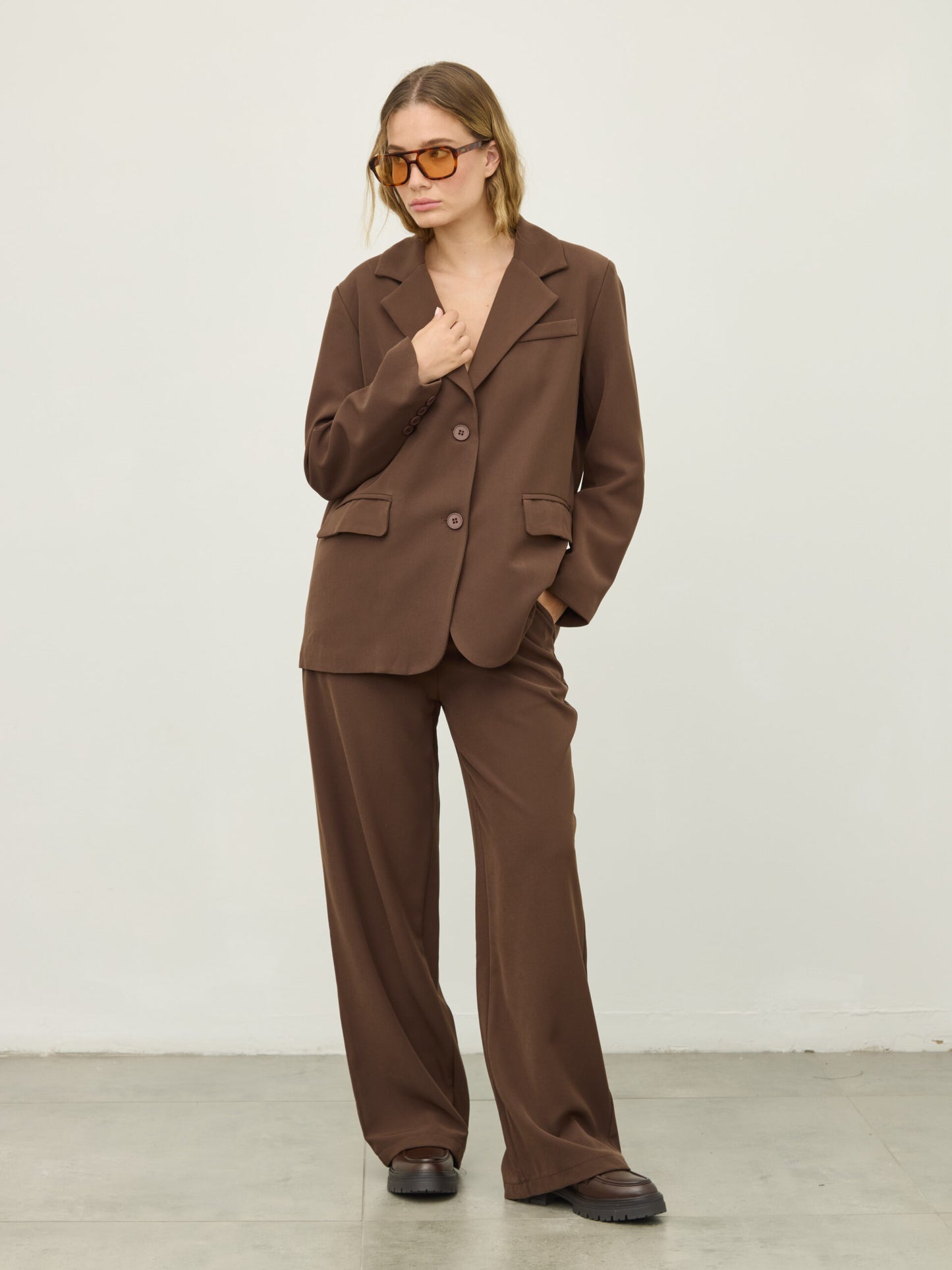 מוקסין סוליית טרקטור לאבלי | חום