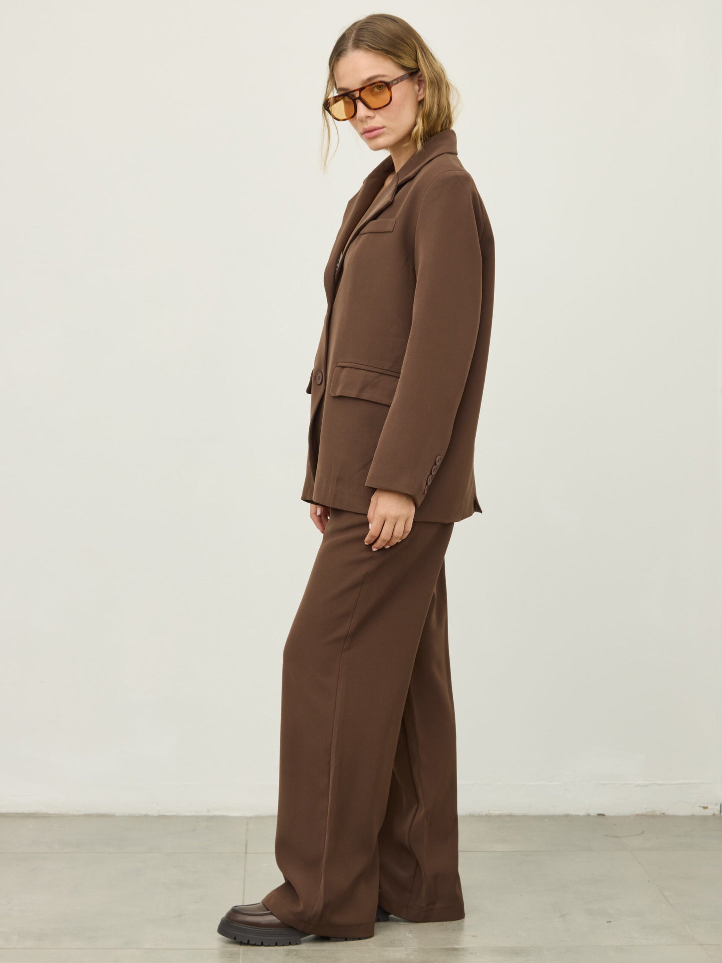 מוקסין סוליית טרקטור לאבלי | חום